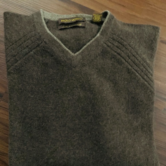 paolo Mondo | Sweaters | Cashmere Sweater Mens Medium | Poshmark